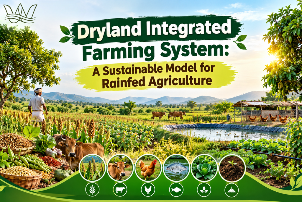 Dryland Integrated Farming System: A Sustainable Model for Rainfed Agriculture - Cover Image